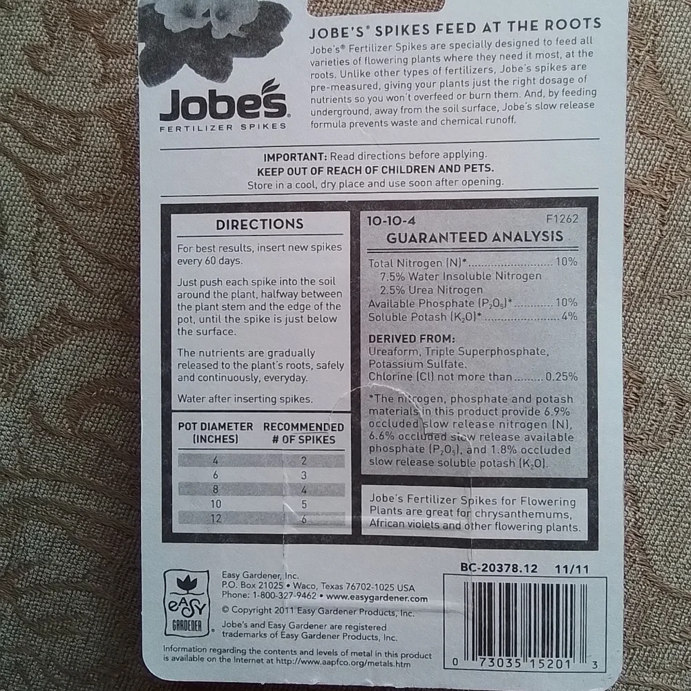 4pc Jobes Flower bundle - Picture 3 of 4
